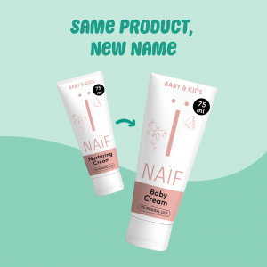 Naïf maitinamasis kremas kūdikiams 15 ml