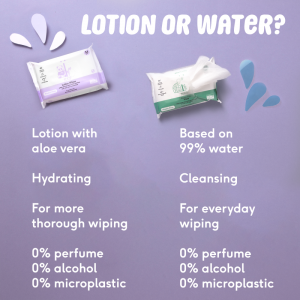 Naïf Lotion Wipes servetėlės 54 vnt