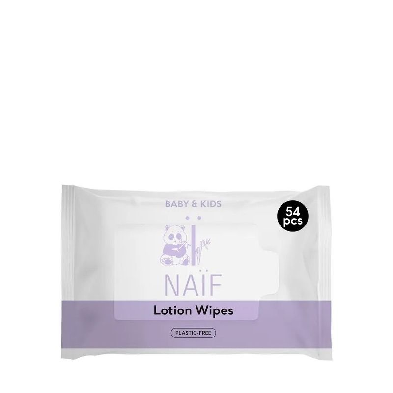 Naïf Lotion Wipes servetėlės 54 vnt