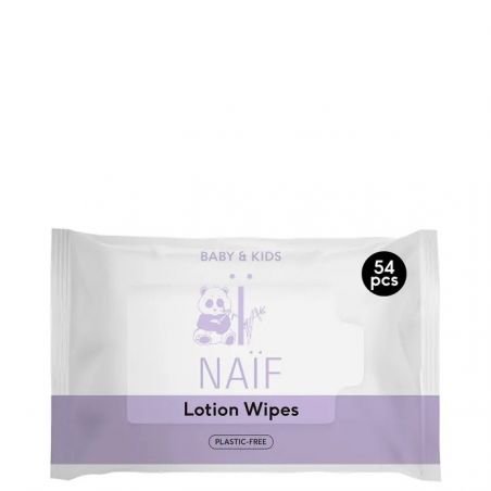 Naïf Lotion Wipes servetėlės 54 vnt
