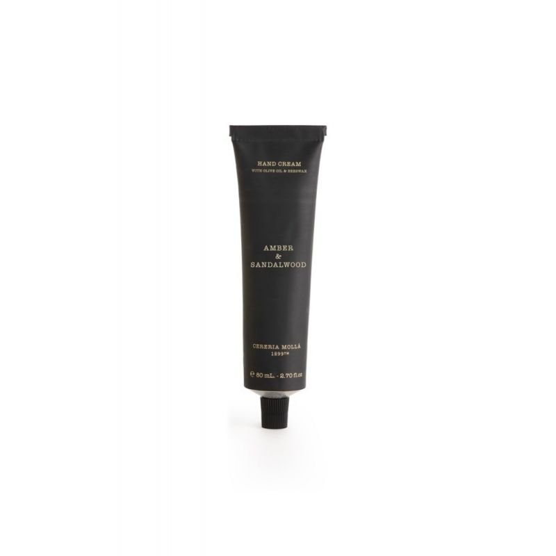 Cereria Molla Amber & Sandalwood rankų kremas 80 ml