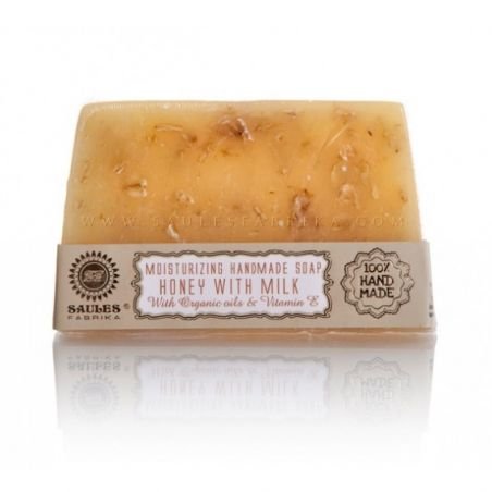 Saules Fabrika Honey And Milk muilas 80 g
