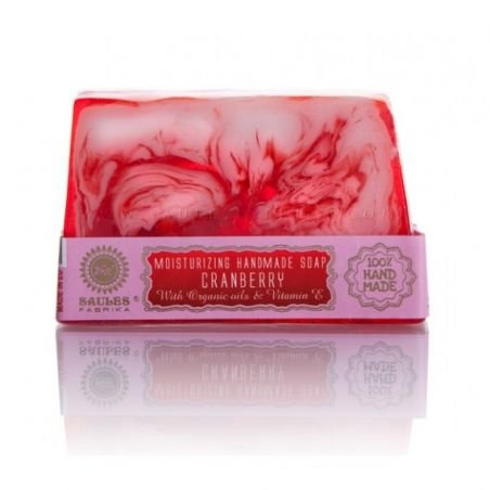 Saules Fabrika Cranberry muilas 80 g