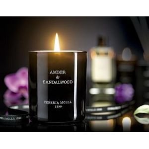 Cereria Molla Amber & Sandalwood žvakė 230 g