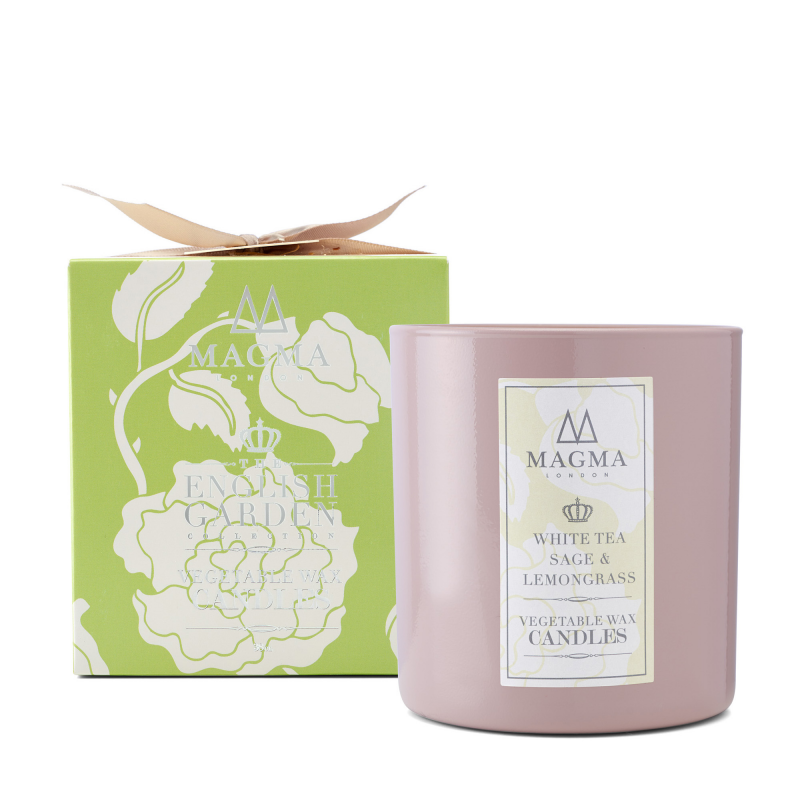 Magma London White Tea Sage & Lemongrass žvakė 380 ml