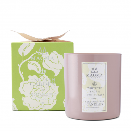Magma London White Tea Sage & Lemongrass žvakė 380 ml