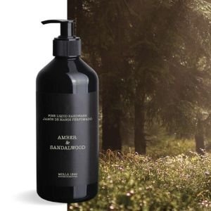 Cereria Molla Amber & Sandalwood skystas muilas 500 ml