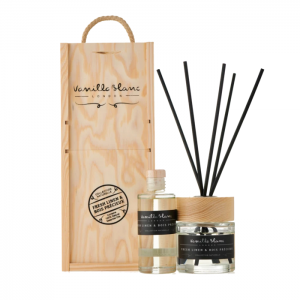 Vanilla Blanc Fresh Linen & Bois Precieux difuzorius