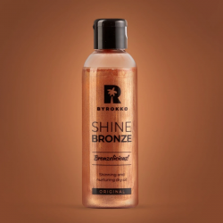 SHINE BRONZE sausas bronzinantis aliejus, 100ml-BYROKKO-Gražiam įdegiui