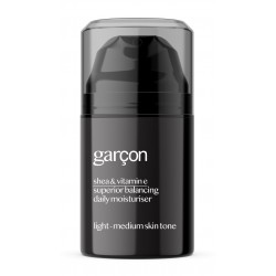 "Garçon" vyriškas dieninis drėkinamasis kremas - šviesių iki vidutinių tonų 50ml-GARçON SKINCARE-GARÇON SKINCARE