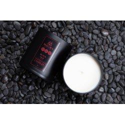 BLACK OUD natūralaus sojų vaško žvakė 380ml. 750g. 60val.