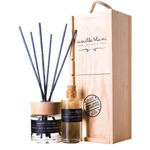Vanilla Blanc Fresh Linen & Bois Precieux difuzorius