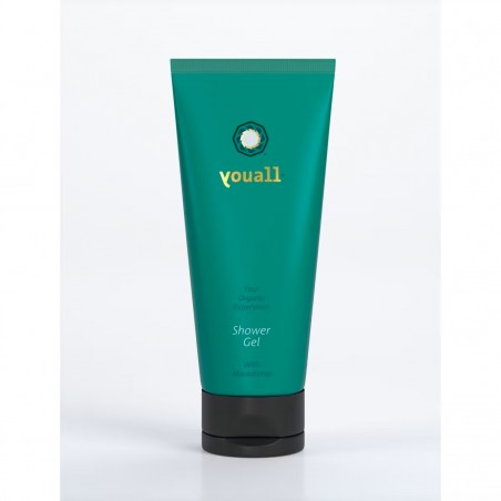 YOUALL ORGANIC Ekologiškas dušo gelis su makadamijomis, 200 ml-YOUALL HONEST BODY CARE-YOUALL