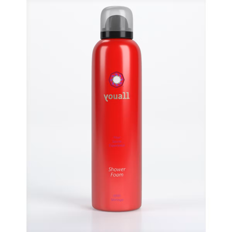 YOUALL SAUNA Dušo putos su moringomis, 200 ml-YOUALL HONEST BODY CARE-YOUALL