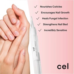 CEL NAIL PEN stiprinamasis atkuriamasis serumas nagams, 2 vnt.