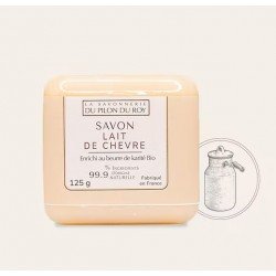 Ožkų pieno muilas (Chèvre) 125g-LA SAVONNERIE DU PILON DU ROY-La Savonnerie du Pilon du Roy