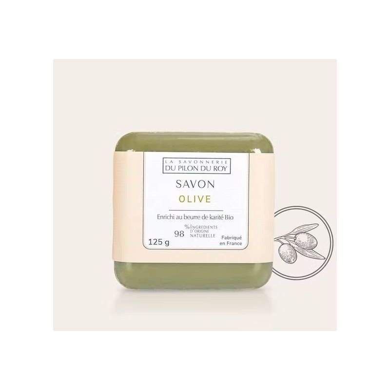 La Savonnerie Du Pilon Du Roy Olive muilas 125 g
