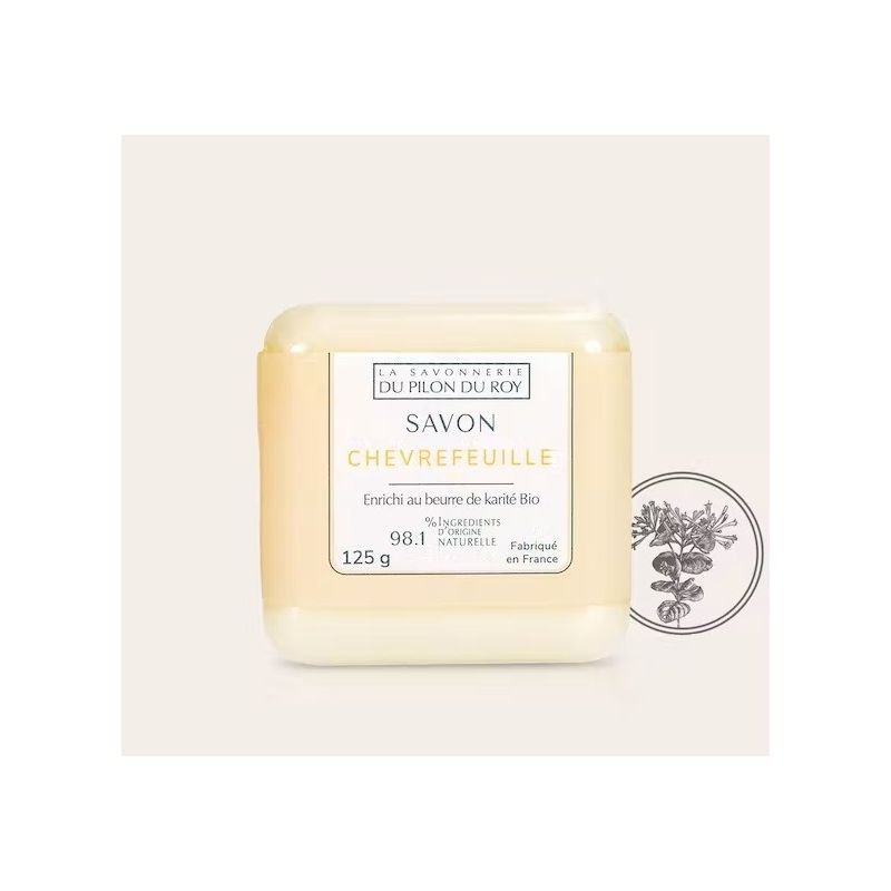 La Savonnerie Du Pilon Du Roy Chèvrefeuille muilas 125 g
