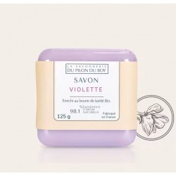 Žibuoklių muilas (Violette) 125g-LA SAVONNERIE DU PILON DU ROY-La Savonnerie du Pilon du Roy