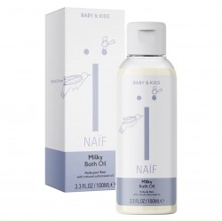Švelnus aliejinis vonios pienelis, skirtas visų tipų odai Naïf Baby & Kids Care, 100ml-NAIF NATURAL SKINCARE-NAIF Natural Skinca