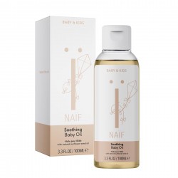 Kūdikių masažo aliejus visų tipų odai Naïf Baby & Kids Soothing Baby Oil, 100ml-NAIF NATURAL SKINCARE-NAIF Natural Skincare