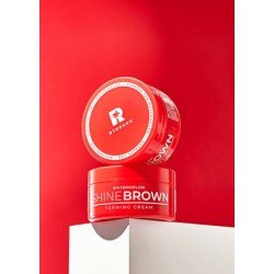 SHINE BROWN WATERMELON CREAM Itin greitai veikiantis bronzinantis kremas, 200ml-BYROKKO-BYROKKO