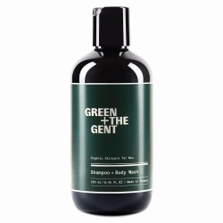 Green + The Gent vyriškas šampūnas + kūno prausiklis, 250 ml-GREEN + THE GENT-GREEN + THE GENT
