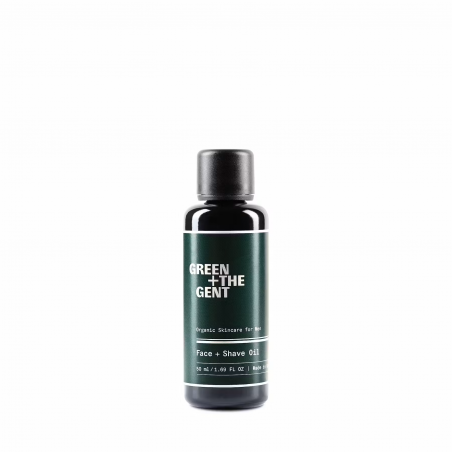 Green + The Gent veido ir skutimosi aliejus 50 ml