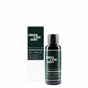 Green + The Gent veido ir skutimosi aliejus 50 ml