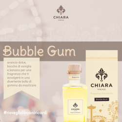 BUBBLE GUM namų kvapas 100ml-CHIARA FIRENZE-CHIARA FIRENZE