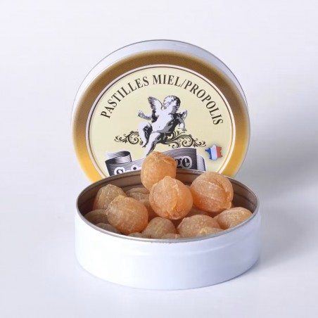 Bonbon pastilės Saint-Ange - Medus Propolis, 50g-Bonbon France-BONBON-FRANCE