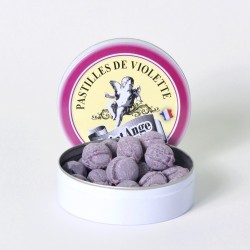 Bonbon pastilės Saint-Ange - Violet, 50g-Bonbon France-BONBON-FRANCE