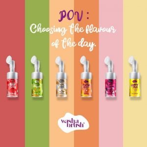 WASHABRUSH Valomosios putos - APELSINAS, 100ml-WASHABRUSH-WASHABRUSH