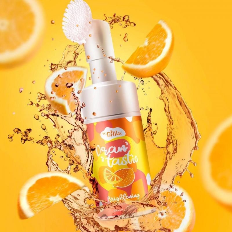 WASHABRUSH Valomosios putos - APELSINAS, 100ml-WASHABRUSH-WASHABRUSH