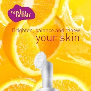 WASHABRUSH Valomosios putos - APELSINAS, 100ml-WASHABRUSH-WASHABRUSH