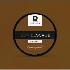 COFFEE SCRUB aromatinis šveitimo potyris, 210ml-BYROKKO-Kūno aliejai, šveitikliai
