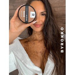 COFFEE SCRUB aromatinis šveitimo potyris, 210ml-BYROKKO-Kūno aliejai, šveitikliai