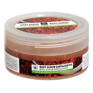 Bodyfarm kūno šveitiklis su sandalmedžiu 200 ml
