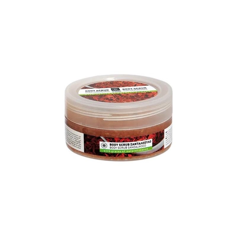 Bodyfarm kūno šveitiklis su sandalmedžiu 200 ml
