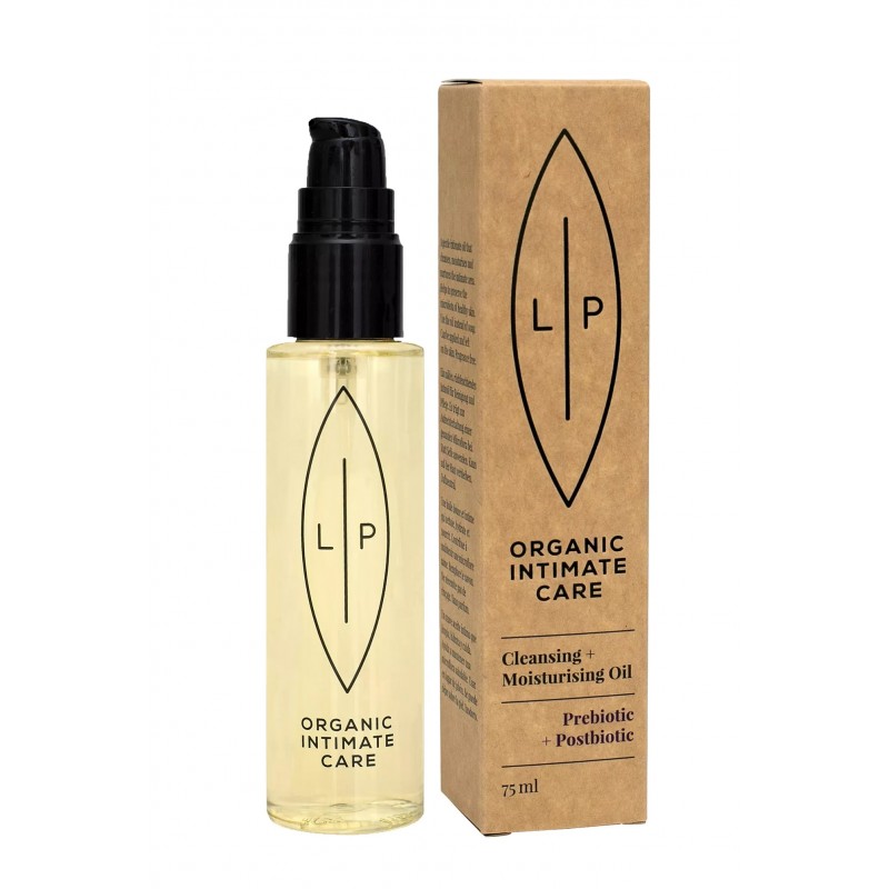 Lip Intimate Care Valomasis + drėkinamasis aliejus Prebiotic + Postbiotic, 75ml-LIP INTIMATE CARE-LIP INTIMATE CARE