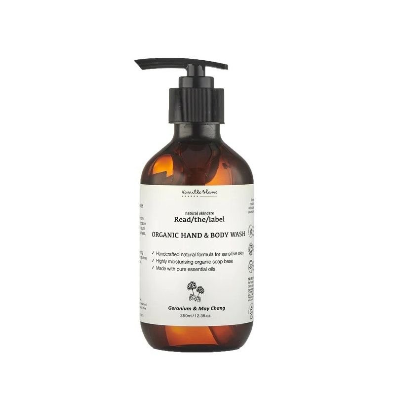 Vanilla Blanc Geranium & May Chang rankų ir kūno prausiklis 350 ml