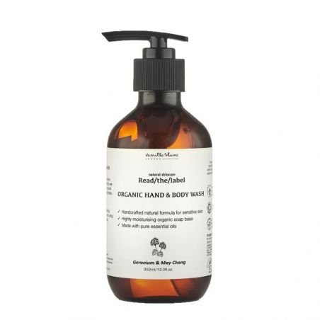 Vanilla Blanc Geranium & May Chang rankų ir kūno prausiklis 350 ml