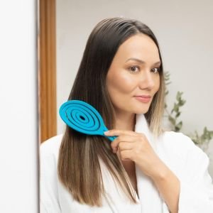 NINABELLA ekologiškas plaukų šepetys - Ocean Blue-NINABELLA-NINABELLA