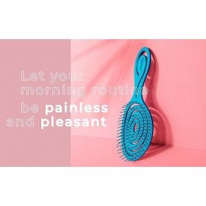 NINABELLA ekologiškas plaukų šepetys - Ocean Blue-NINABELLA-NINABELLA