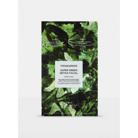 Vitamasques Super Green Detox veido kaukė