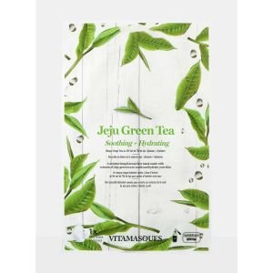 Vitamasques Jeju Green Tea veido kaukė