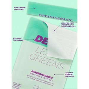 Vitamasques Detox Leafy Greens veido kaukė