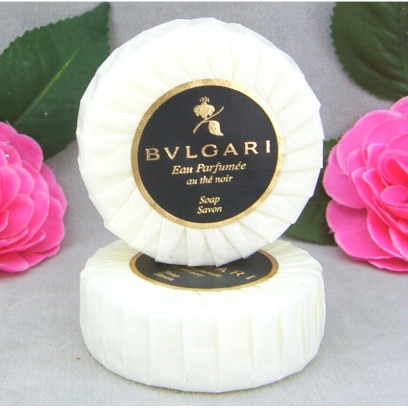 Bvlgari Eau Parfumee Au the Noir parfumuotas muilas, 50g-BVLGARI-Pagrindinis