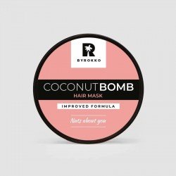 COCONUT BOMB puoselėjanti plaukų kaukė, 180ml-BYROKKO-BYROKKO